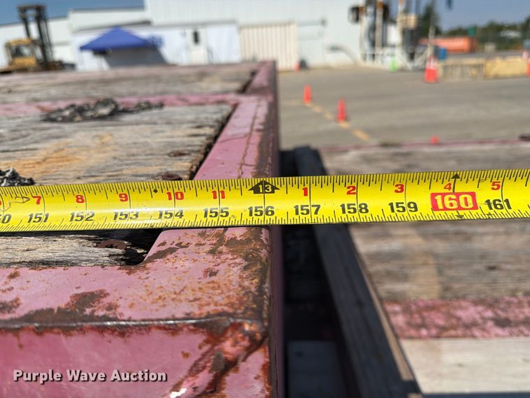 image for item DZ4697 2015 Wabash drop deck equipment trailer