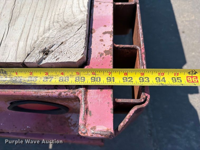 image for item DZ4697 2015 Wabash drop deck equipment trailer