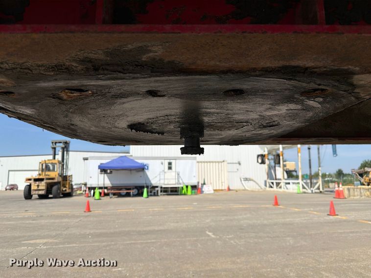 image for item DZ4697 2015 Wabash drop deck equipment trailer