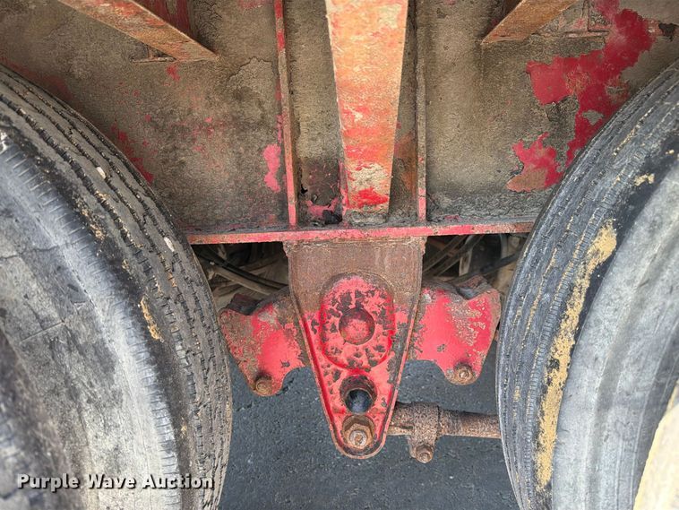 image for item DZ4697 2015 Wabash drop deck equipment trailer