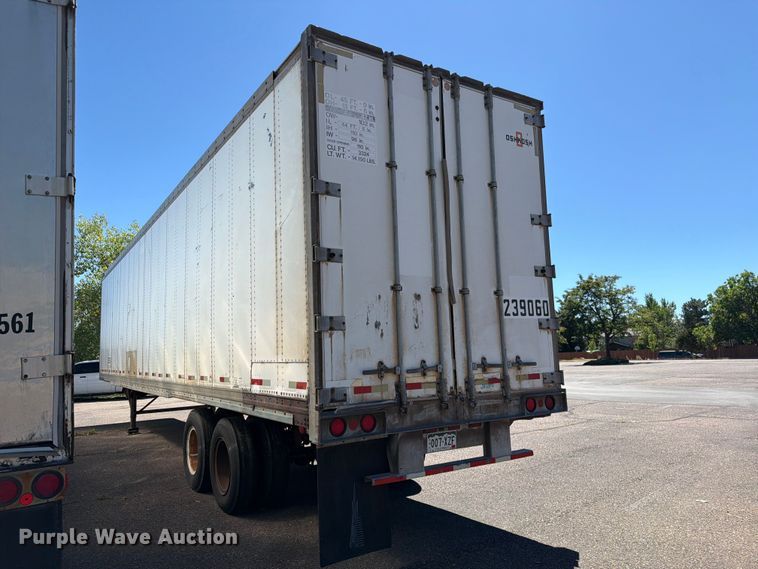 image for item ED0194 1993 Oshkosh dry van trailer