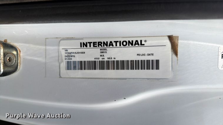 image for item EG9268 2020 Chevrolet 4500HD flatbed truck