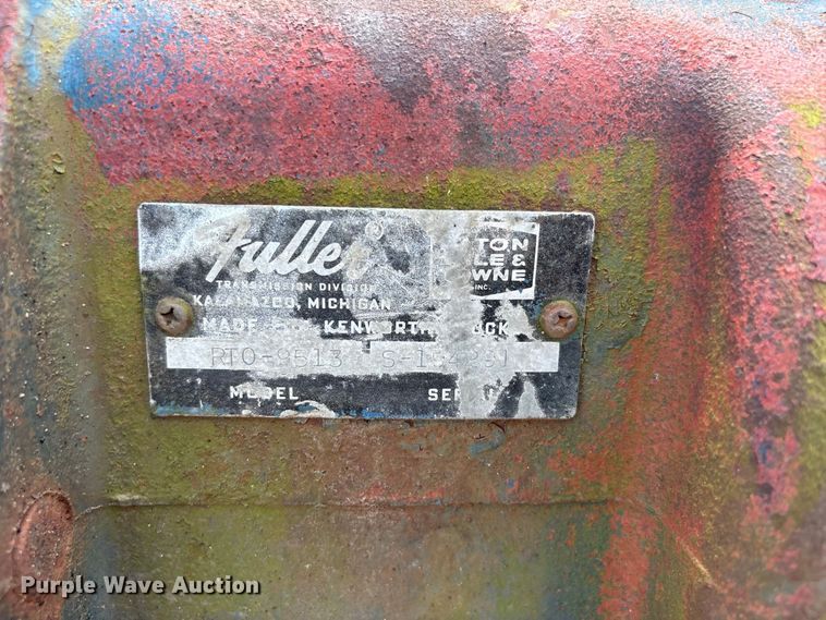 image for item ER3291 1985 Cummins engine