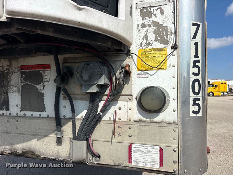 image for item ES8100 2014 Utility Trailer Mfg. Co. refrigerated van trailer