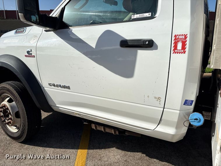 image for item EU0866 2019 RAM 5500 bucket truck