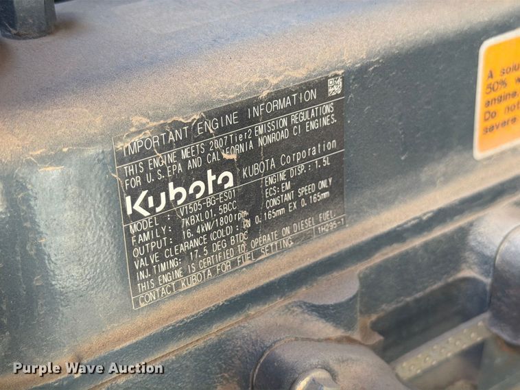 image for item EW2239 2008 MAC 800 generator