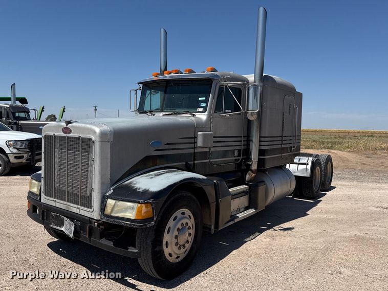 image for item EW4265 1987 Peterbilt 567 semi truck