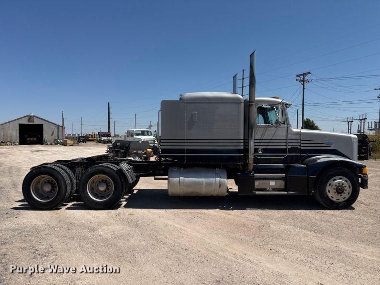 image for item EW4265 1987 Peterbilt 567 semi truck