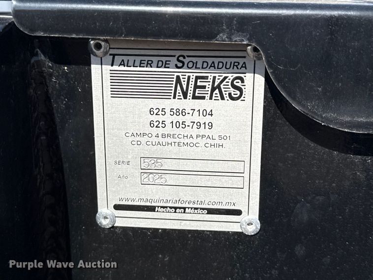 image for item EW4283 2025 NEKS fifth wheel wrecker boom