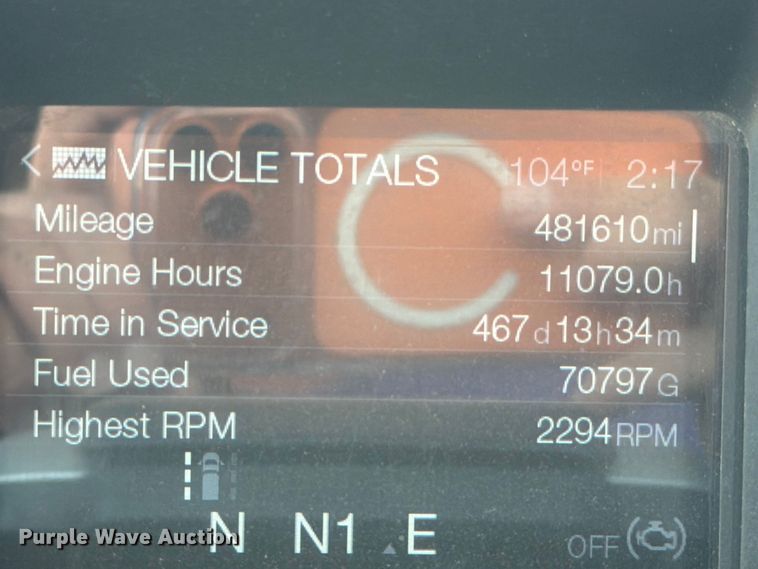 image for item EW8648 2019 Mack Anthem semi truck