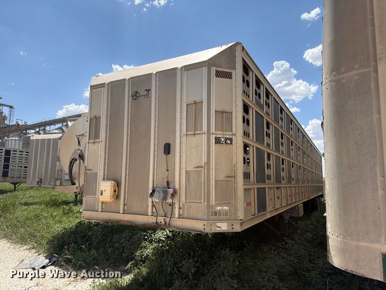 Barret livestock trailer