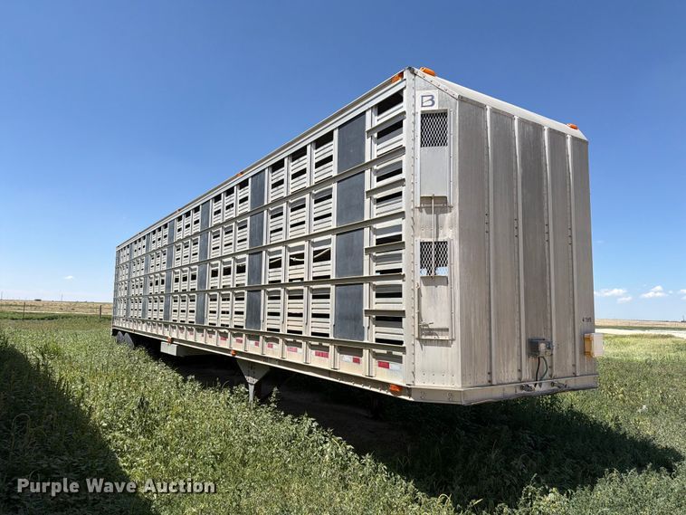 image for item EW8655 Barret livestock trailer