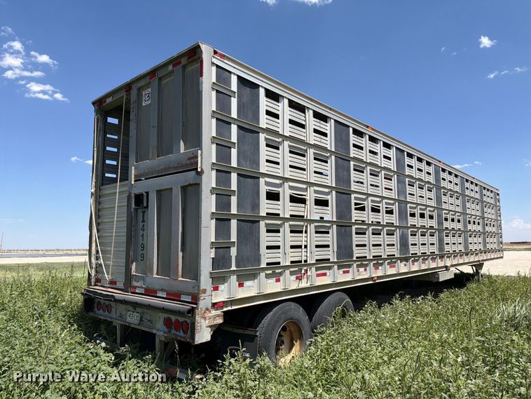 image for item EW8655 Barret livestock trailer