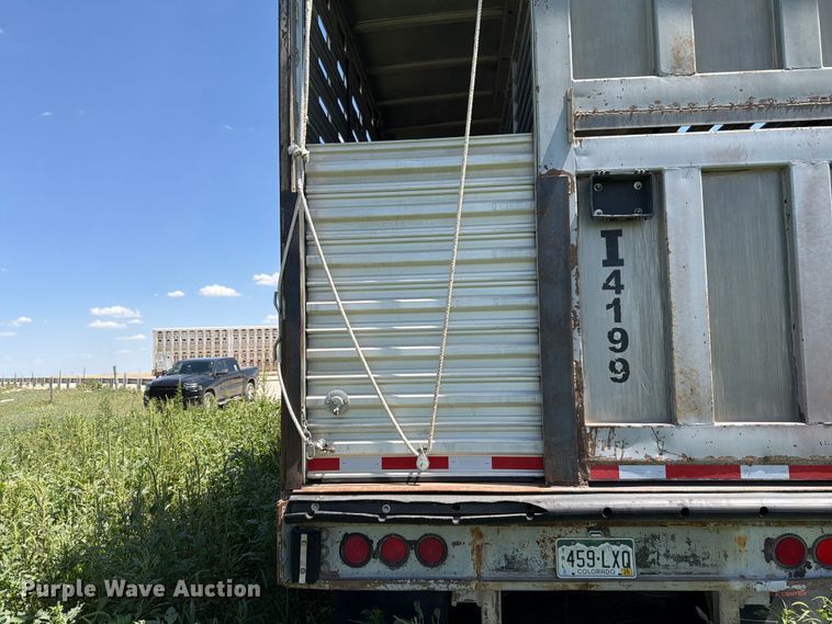 image for item EW8655 Barret livestock trailer