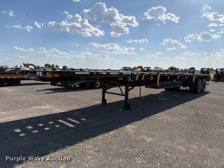 image for item EW8698 2006 Transcraft TL-2000N S2 flatbed trailer