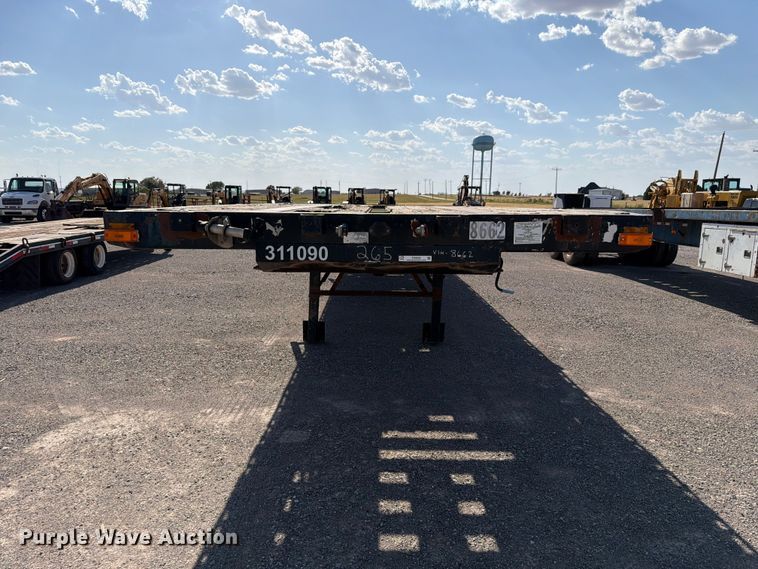 image for item EW8698 2006 Transcraft TL-2000N S2 flatbed trailer