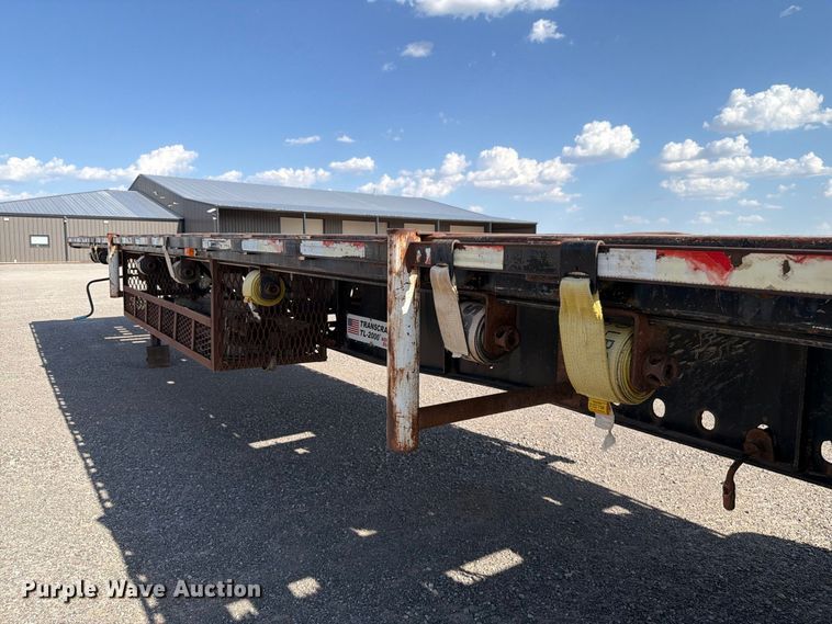 image for item EW8698 2006 Transcraft TL-2000N S2 flatbed trailer