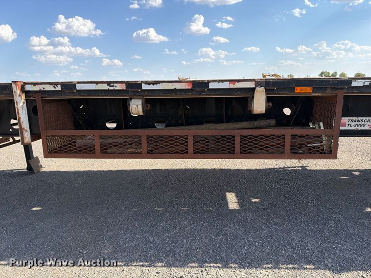 image for item EW8698 2006 Transcraft TL-2000N S2 flatbed trailer