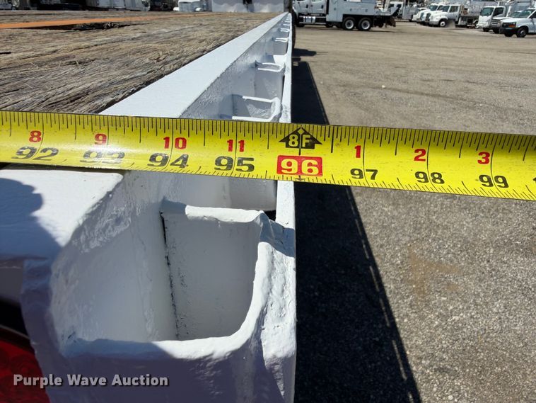 image for item FB5077 1979 Pullman Trailmobile flatbed trailer
