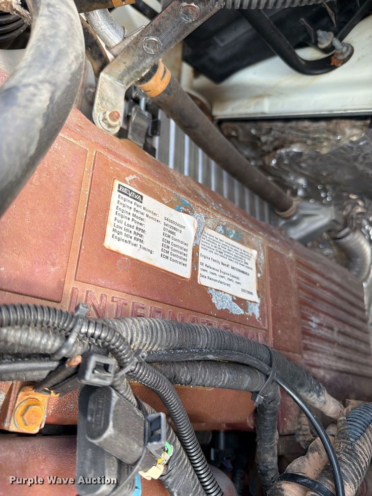 image for item FB5104 2006 International WorkStar 7300 flatbed truck