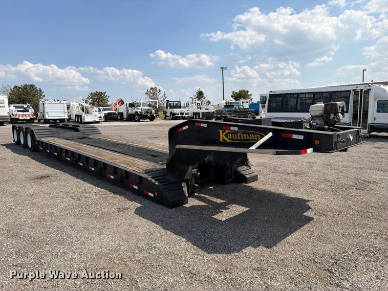 image for item FB5105 2011 Kaufman lowboy equipment trailer