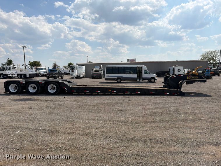 image for item FB5105 2011 Kaufman lowboy equipment trailer