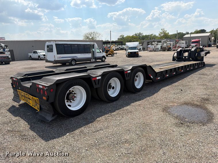 image for item FB5105 2011 Kaufman lowboy equipment trailer
