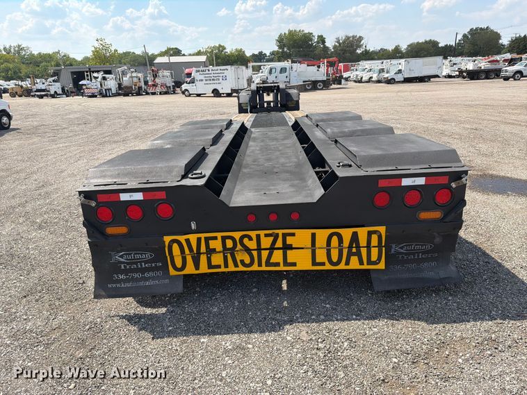 image for item FB5105 2011 Kaufman lowboy equipment trailer