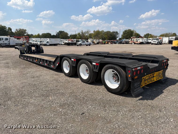 image for item FB5105 2011 Kaufman lowboy equipment trailer