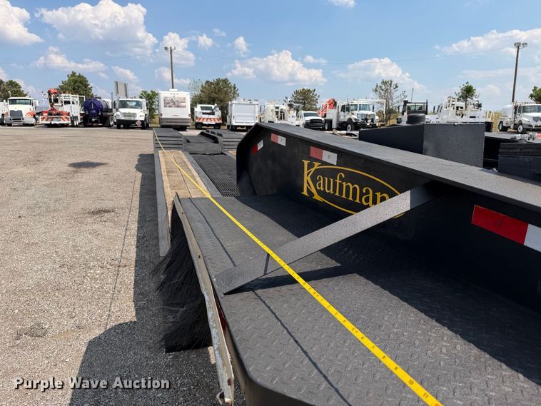 image for item FB5105 2011 Kaufman lowboy equipment trailer