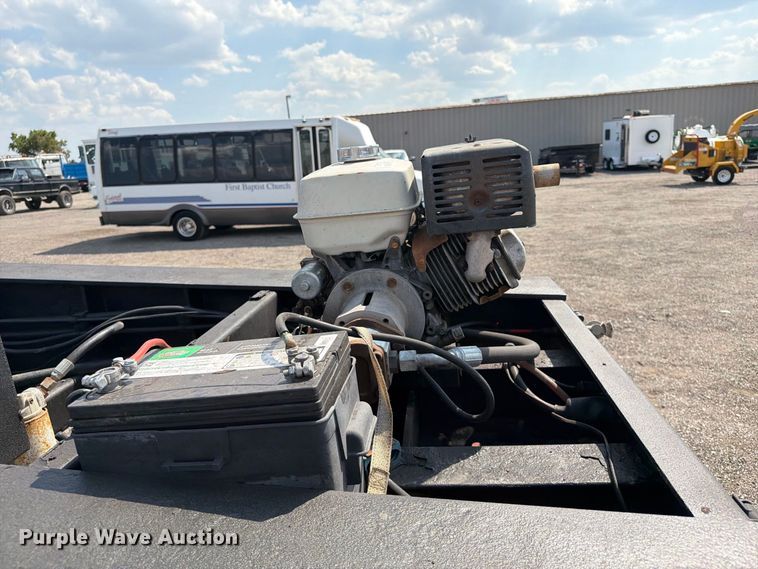 image for item FB5105 2011 Kaufman lowboy equipment trailer