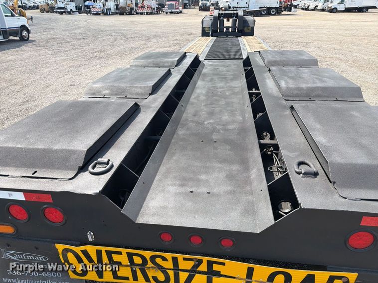 image for item FB5105 2011 Kaufman lowboy equipment trailer
