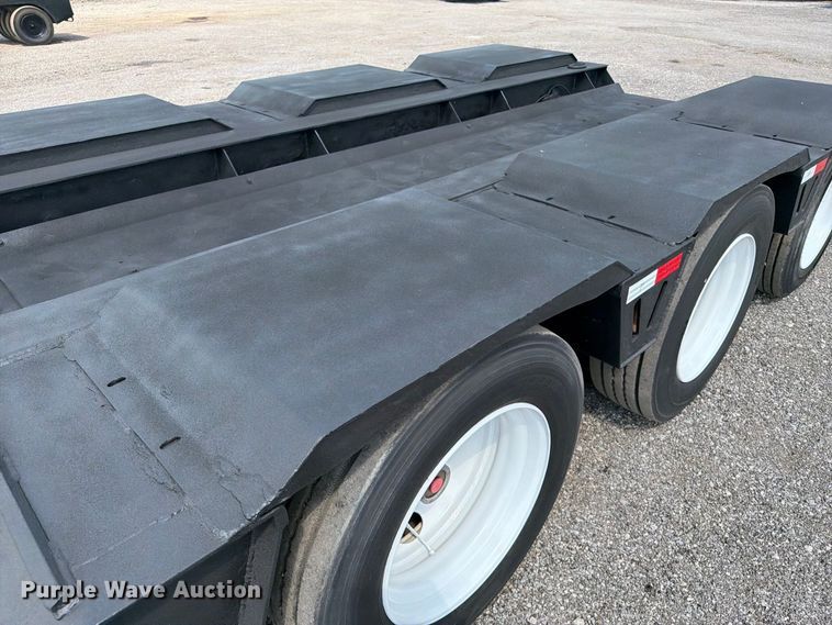 image for item FB5105 2011 Kaufman lowboy equipment trailer