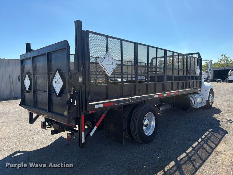 image for item FB5125 2011 Peterbilt 337 flatbed truck