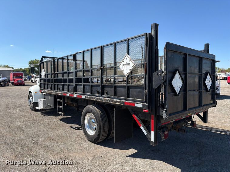 image for item FB5125 2011 Peterbilt 337 flatbed truck