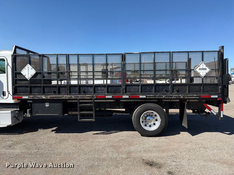image for item FB5125 2011 Peterbilt 337 flatbed truck