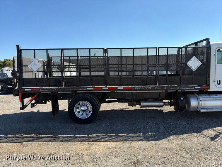 image for item FB5125 2011 Peterbilt 337 flatbed truck