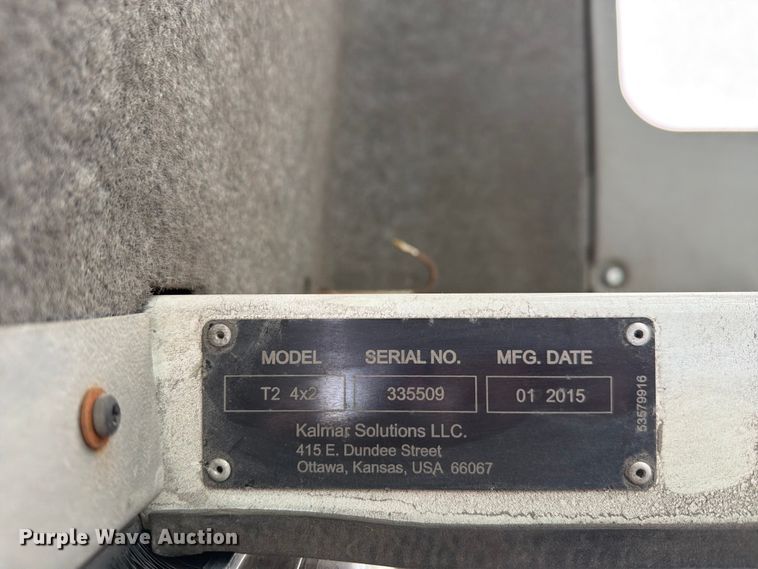 image for item FG3002 2015 Kalmar Ottawa T2 yard truck