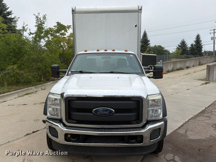 image for item FG3004 2016 Ford F550 crew cab box truck