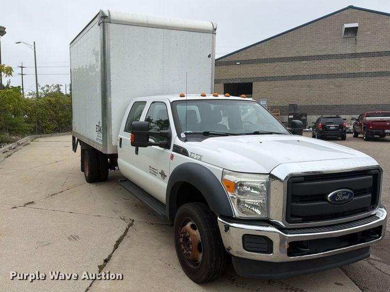 image for item FG3004 2016 Ford F550 crew cab box truck