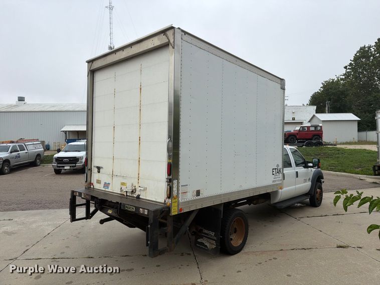 image for item FG3004 2016 Ford F550 crew cab box truck