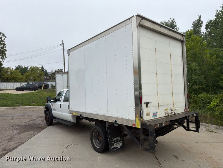 image for item FG3004 2016 Ford F550 crew cab box truck