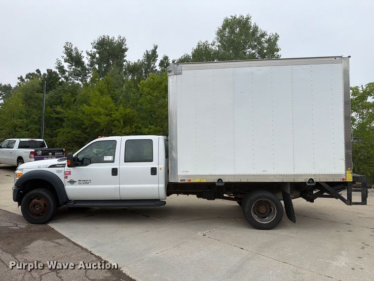 image for item FG3004 2016 Ford F550 crew cab box truck