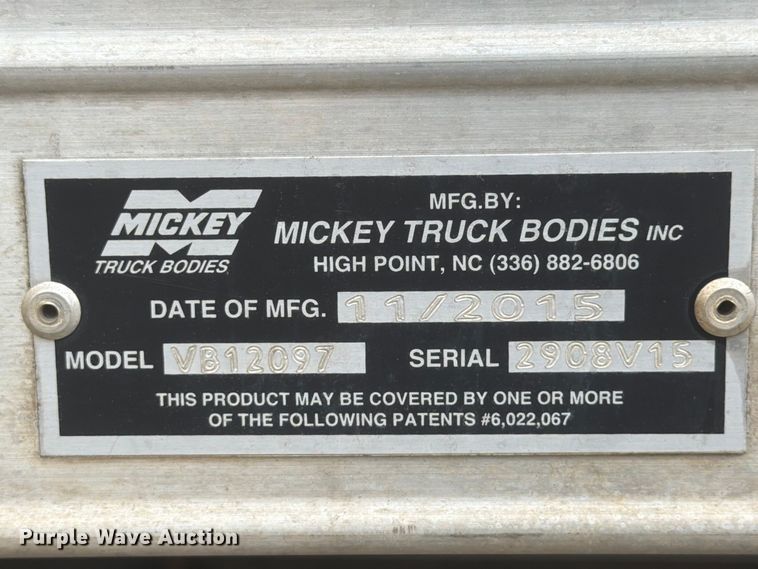 image for item FG3004 2016 Ford F550 crew cab box truck