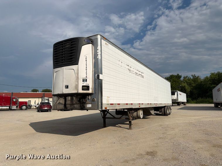 2012 Wabash refrigerated van trailer
