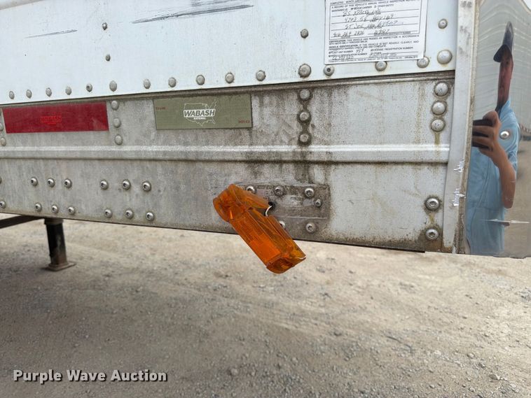 image for item FK3223 2012 Wabash refrigerated van trailer