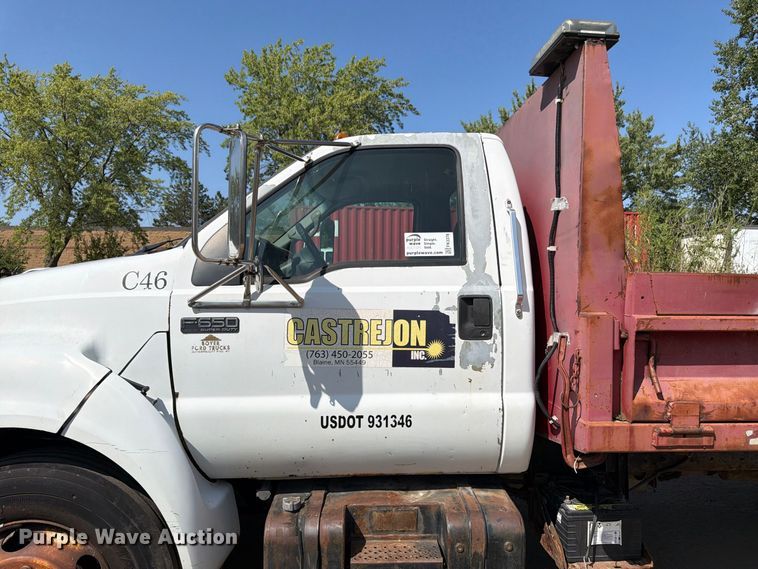 image for item FK3378 2000 Ford F650 dump truck