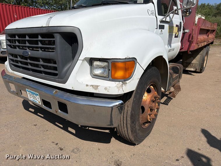image for item FK3378 2000 Ford F650 dump truck