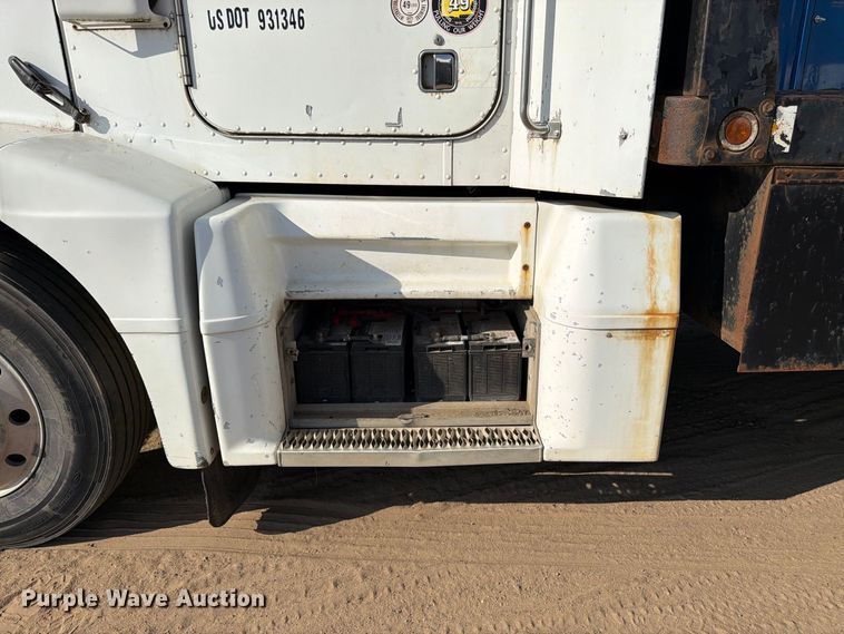 image for item FK3379 1996 Peterbilt 377 flatbed truck