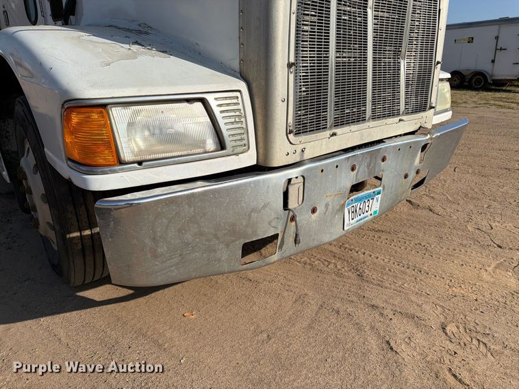 image for item FK3379 1996 Peterbilt 377 flatbed truck